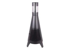 Ildsted Pyramid - Høyde 120 Cm, Svart