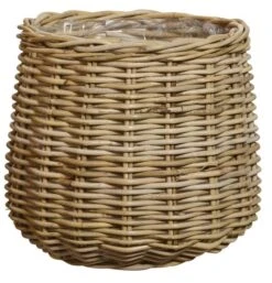 Kurv Elda - Ø30 Cm, Brun