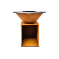 Ildsted Kurjala - Høyde 82 Cm, Rust