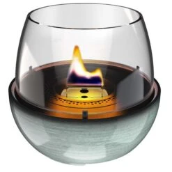 Lykt Green Tulip TenderFlame - Grønn