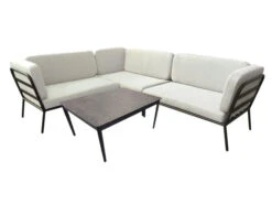 Loungesett Lindriano - 5 Sitteplatser, GrÄ