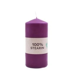 Blokklys - Høyde 14 Cm, Lilla