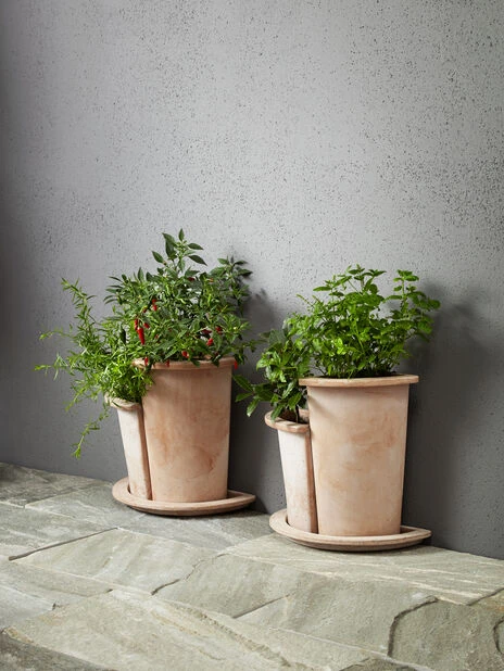 Kvartpotte Olea - Høyde 25 Cm, Terrakotta - Bilde 2