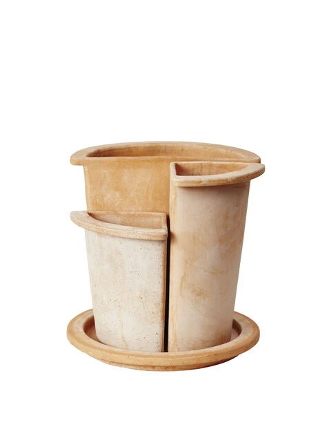 Kvartpotte Olea - Høyde 25 Cm, Terrakotta - Bilde 3