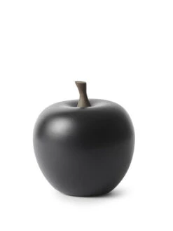 Dekorasjonseple - Høyde 17 Cm, Svart