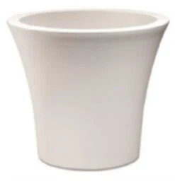 Potte City På Hjul - Ø40 Cm, Hvit