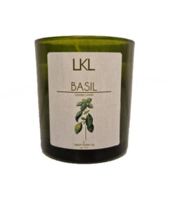 Duftlys Basil - Høyde 8 Cm, Grønn