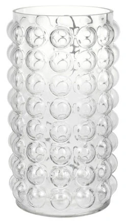 Vase Camille - Høyde 28 Cm, Transparent