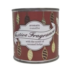 Duftlys Caramel Fudge - Høyde 7.5 Cm, Sølv