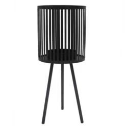 Fakkelholder Cardinalo - Høyde 40 Cm, Svart