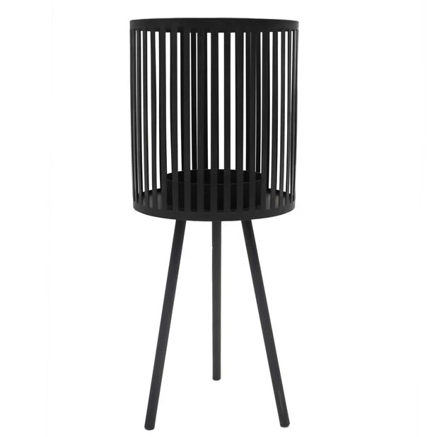 Fakkelholder Cardinalo - HĂžyde 40 Cm, Svart