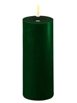 Kubbelys LED - Høyde 12.5 Cm, Grønn