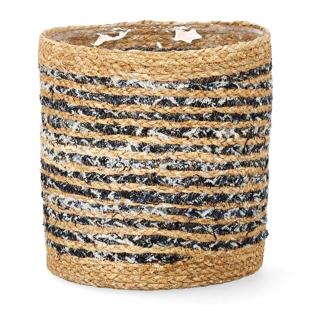 Kurv Denim - Ø25 Cm, Blå