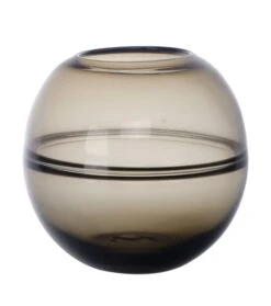 Vase Dina - Høyde 19 Cm, Brun