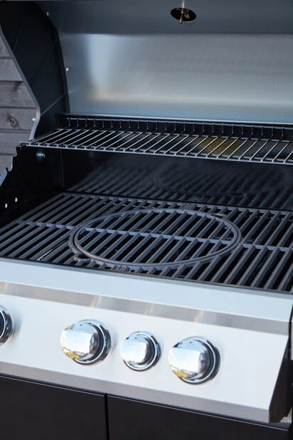 Gassgrill FCC BBQ Mansion 3.1S - Lengde 128 Cm, Svart - Bilde 4