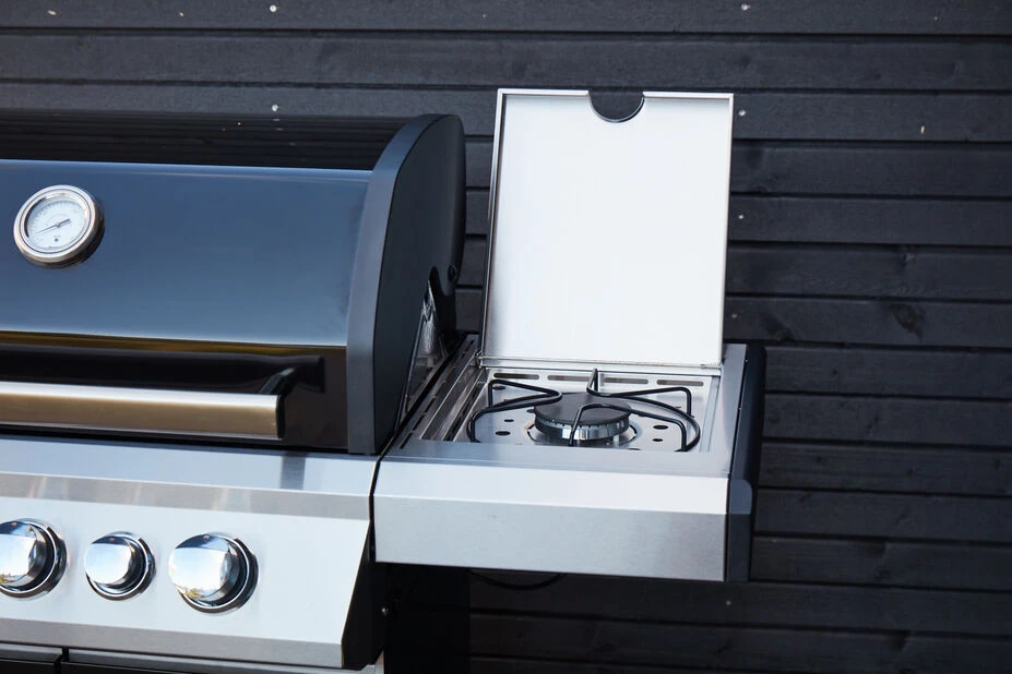 Gassgrill FCC BBQ Mansion 3.1S - Lengde 128 Cm, Svart - Bilde 3