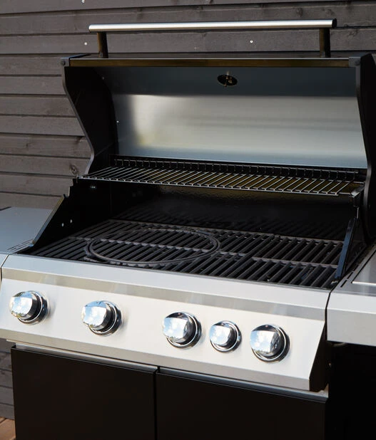 Gassgrill FCC BBQ Mansion 4.1 - Lengde 139 Cm, Svart - Bilde 3