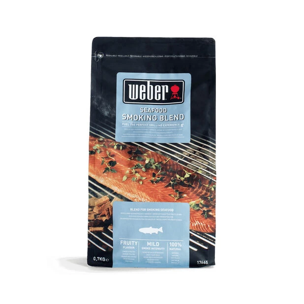 Røkeflis For Sjømat Weber - 700 G, Brun