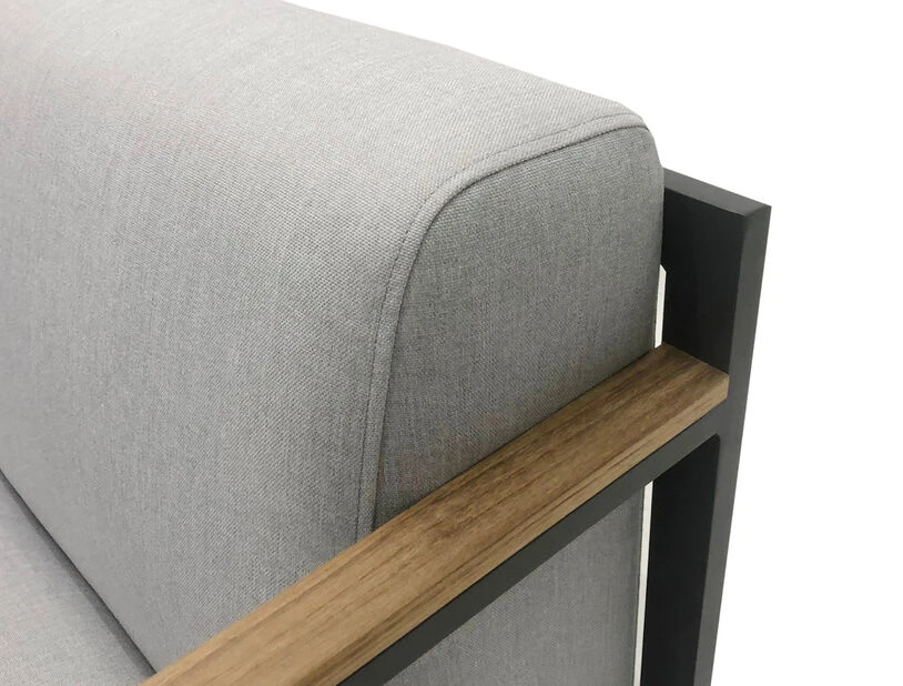 Loungesett Morelos - 5 Sitteplatser, GrÄ - Bilde 7