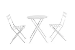 Kafésett Osaka Hvit - 2 Sitteplatser, Hvit