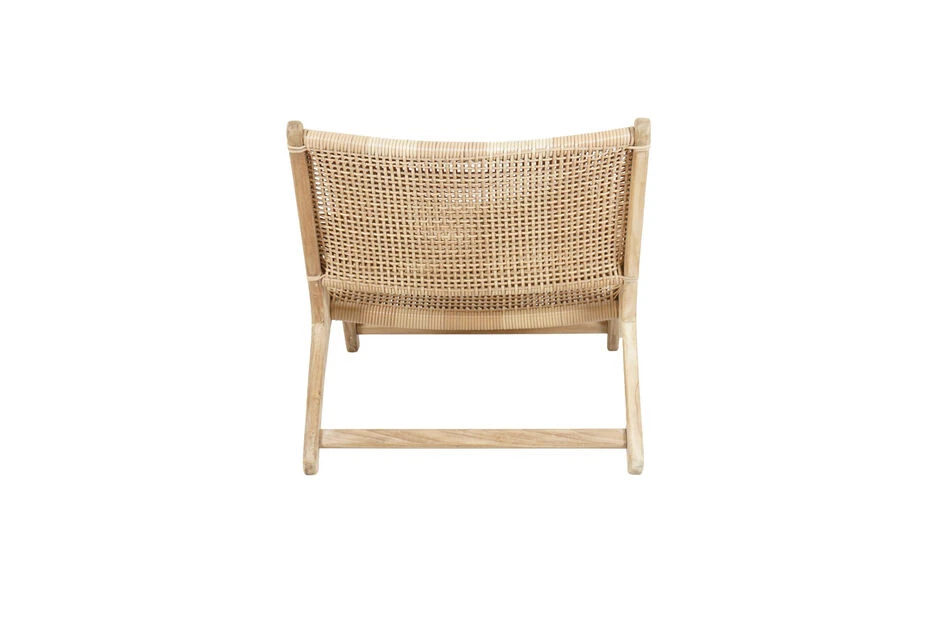 Loungestol Bellano I Teak - Høyde 73 Cm, Tre - Bilde 3