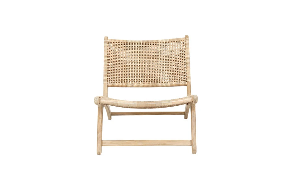 Loungestol Bellano I Teak - Høyde 73 Cm, Tre - Bilde 2