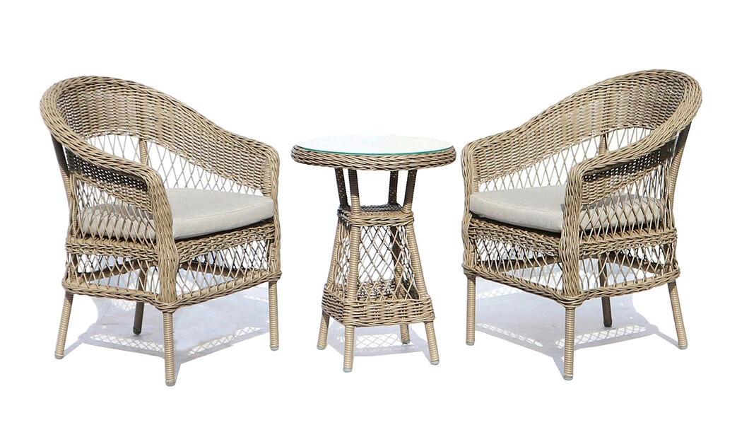 Kafésett Montreal - 2 Sitteplatser, Beige