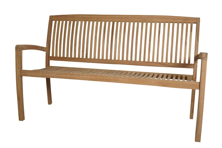 Benk Bayamo I Teak - Lengde 150 Cm, Tre - Bilde 4