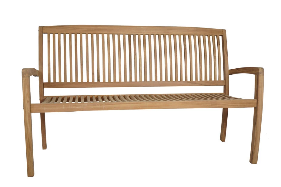 Benk Bayamo I Teak - Lengde 150 Cm, Tre - Bilde 3