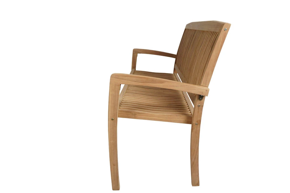 Benk Bayamo I Teak - Lengde 150 Cm, Tre - Bilde 5