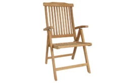 Posisjonsstol Bayamo I Teak - Høyde 107 Cm, Tre
