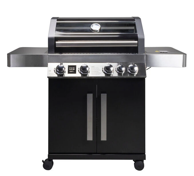 Gassgrill Chef's Special 4.1 FCC BBQ - Lengde 138 Cm, Svart