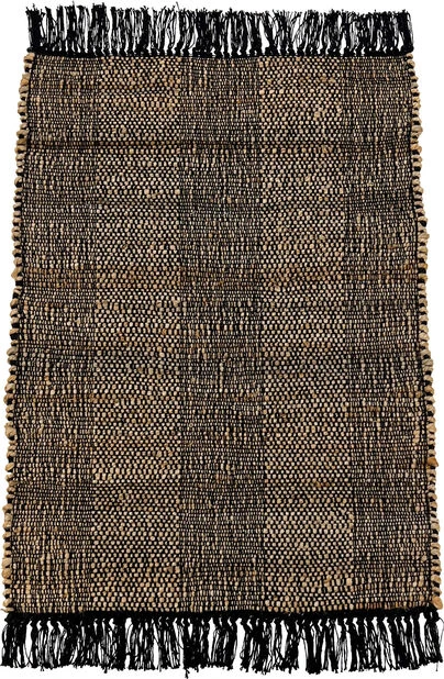 Dørmatte Jute - Lengde 60 Cm, Svart