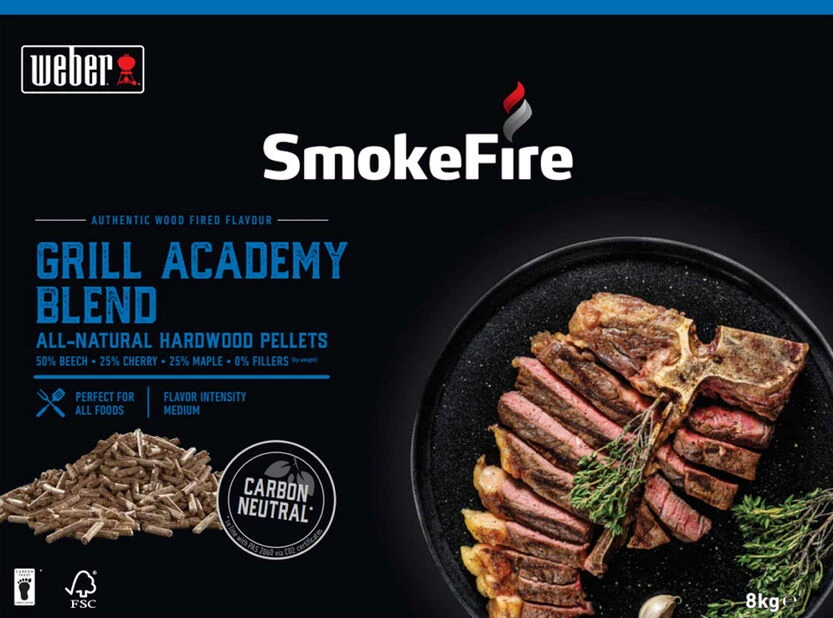 Pellets Av Løvtre Weber - 9 Kg