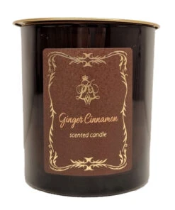 Duftlys Cinnamon - Høyde 9 Cm, Brun