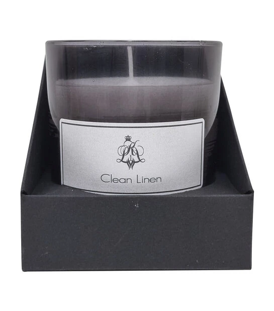 Duftlys Clean Linen - Høyde 10 Cm, Svart - Bilde 2