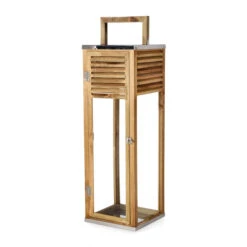 Lykt Ezra - Høyde 75 Cm, Tre