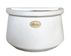 Veggpotte Giardini - Lengde 30 Cm, Beige