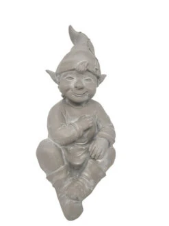 Dekorasjonspinne Gimbel - Høyde 27 Cm, Grå