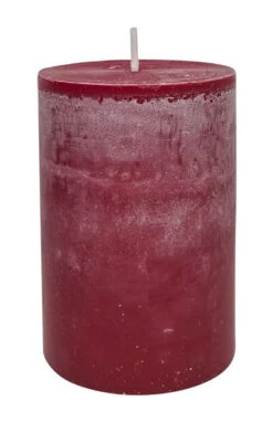 Kubbelys - Høyde 10 Cm, Rød