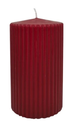 Kubbelys Riflet - Høyde 12 Cm, Rød