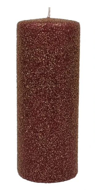 Kubbelys Sparkles - Høyde 20 Cm, Burgunder
