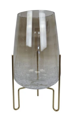 Lykt Tansy - Høyde 37 Cm, Gull