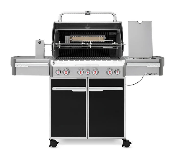 Gassgrill Weber Summit E-470 - Lengde 168 Cm, Svart