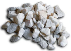 Dekorstein Marmor 16-32mm - 10 Kg, Hvit