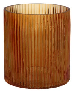 Lykt Lola - Høyde 16 Cm, Oransje