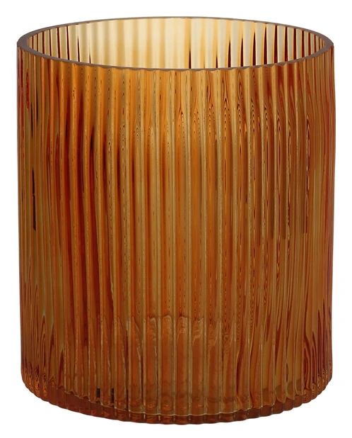 Lykt Lola - Høyde 16 Cm, Oransje