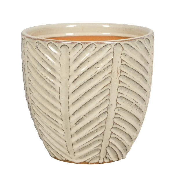 Potte Lorenzo - Ă27 Cm, Beige