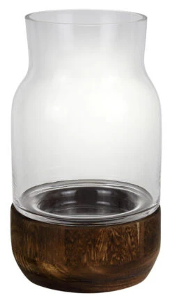 Lykt Manon - Høyde 26,5 Cm, Transparent