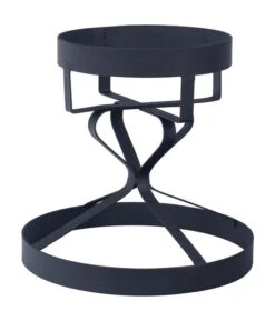 Fakkelholder - Høyde 14 Cm, Svart